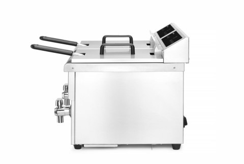 Frytownica Indukcyjna z Kranem 2x8l Gastronomiczna | HENDI 215029