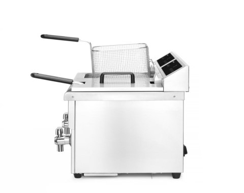 Frytownica Indukcyjna z Kranem 2x8l Gastronomiczna | HENDI 215029