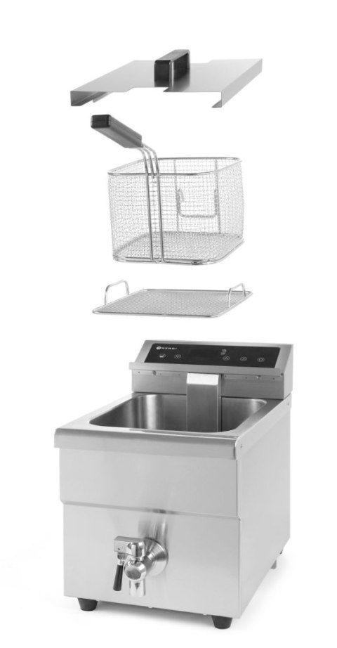 Frytownica Indukcyjna z Kranem 8l Gastronomiczna | HENDI 215012