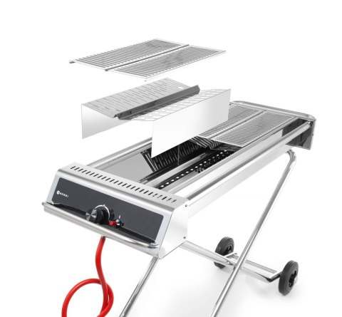 Grill Gazowy Jezdny Xenon Pro 7,5 kW | HENDI 148105