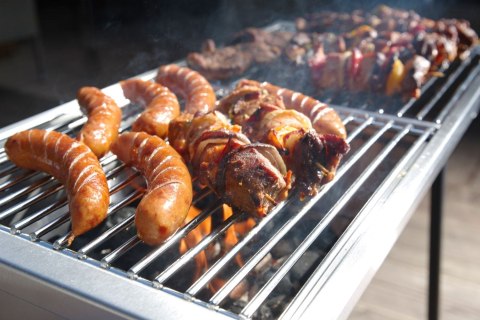 Grill Na Węgiel Drzewny 2 Ruszty | HENDI 150603