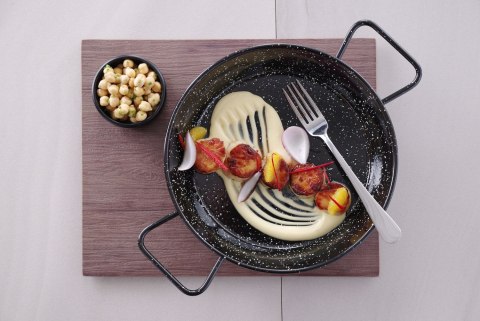 Patelnia do Paelli Śr. 20 cm Emaliowana | HENDI 622735