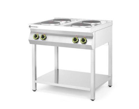 Kuchnia Elektryczna Gastronomiczna 4-Płytowa 10,4 kW | HENDI 226223