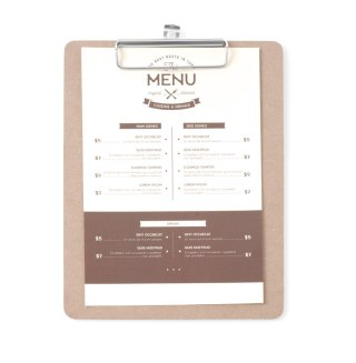 Podkładka Pod Menu 185x245 Mdf | HENDI 664162