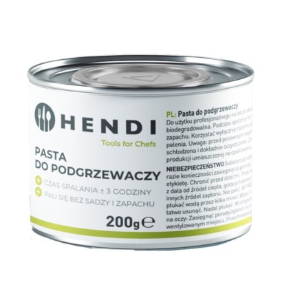 Pasta Paliwo Do Podgrzewacza W Puszce 200g Hendi 194546 Uniwersalna
