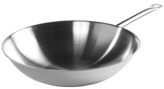 Patelnia WOK 36 cm indukcja Kitchen Line | Hendi 839003