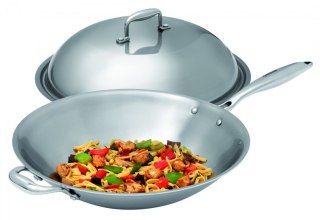 Patelnia wok indykcyjna 5L, ø38 cm | Bartscher