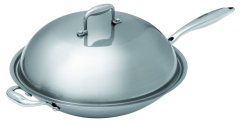 Patelnia wok indykcyjna 5L, ø38 cm | Bartscher