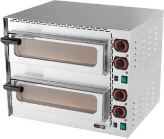 Piec Do Pizzy Z Szamotem 2x Ø35 Cm 230v 00007946 Redfox 00007946
