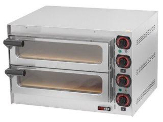 Piec Do Pizzy Z Szamotem 2x Ø35 Cm 00007945 Redfox 00007945