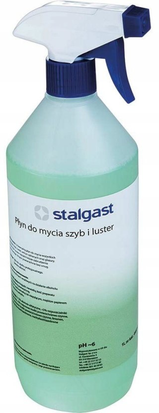 Płyn Do Mycia Szyb I Luster Gastronomiczny 1l Stalgast 646010