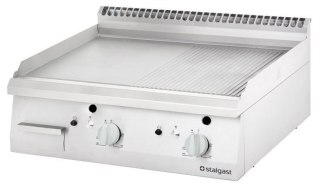 Płyta grill gazowy gładki 400x700 G20 Stalgast