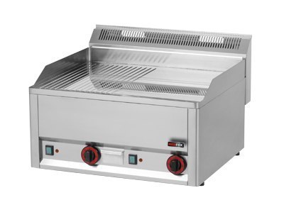 Płyta Grillowa Elektryczna 65 Cm Ryflowana/Gładka Chrom Fthrc-60el Redfox 00000521 Płyta Grillowa Elektryczna 65 Cm Ryflowana/Gładka Chrom Fthrc-60el Redfox 00000521