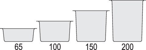 Pojemnik GN z Poliwęglanu 1/3 H=65 mm Gastronomiczny Yato YG-00410