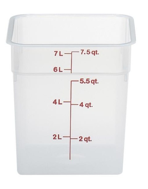 Przezroczysty pojemnik na żywność CAMBRO 5,7L