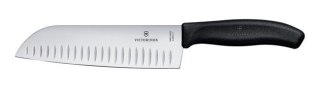 Santoku, ostrze 17 cm, karbowana krawędź | Victorinox Classic