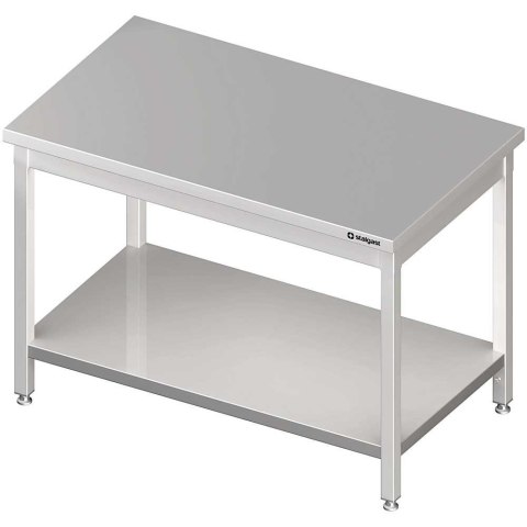 Stół Nierdzewny Centralny Z Półką 80x80 Stalgast Stół Nierdzewny Centralny Z Półką 80x80 Stalgast