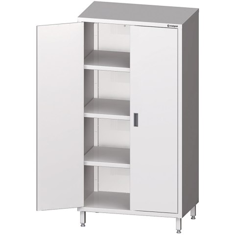 Szafa Ze Stali Nierdzewnej Magazynowa Drzwi Skrzydłowe 120x60x200 Stalgast Szafa Ze Stali Nierdzewnej Magazynowa Drzwi Skrzydłowe 120x60x200 Stalgast
