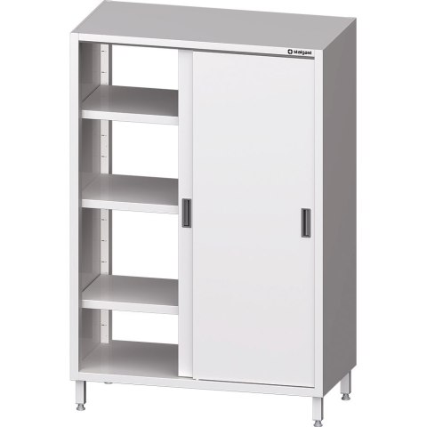 Szafa Ze Stali Nierdzewnej Przelotowa Drzwi Suwane 110x60x180 Stalgast Szafa Ze Stali Nierdzewnej Przelotowa Drzwi Suwane 110x60x180 Stalgast