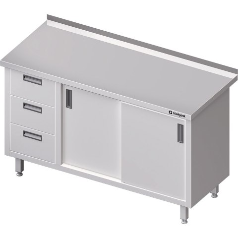 Szafka Nierdzewna 3 Szuflady (L) D. Suwane 150x60 Stalgast Szafka Nierdzewna 3 Szuflady (L) D. Suwane 150x60 Stalgast