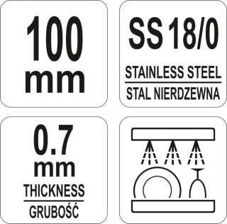 Szczypce Do Lodu 100 Mm Yato Yg-02735