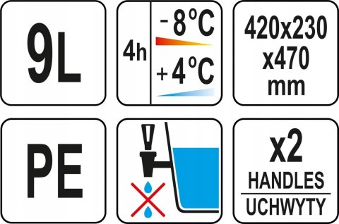 Termos do Transportu Płynów 9.4l Yato YG-09249