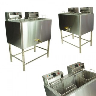 Frytownica wolnostojąca 2x14l 230V | CookPRO 510050001