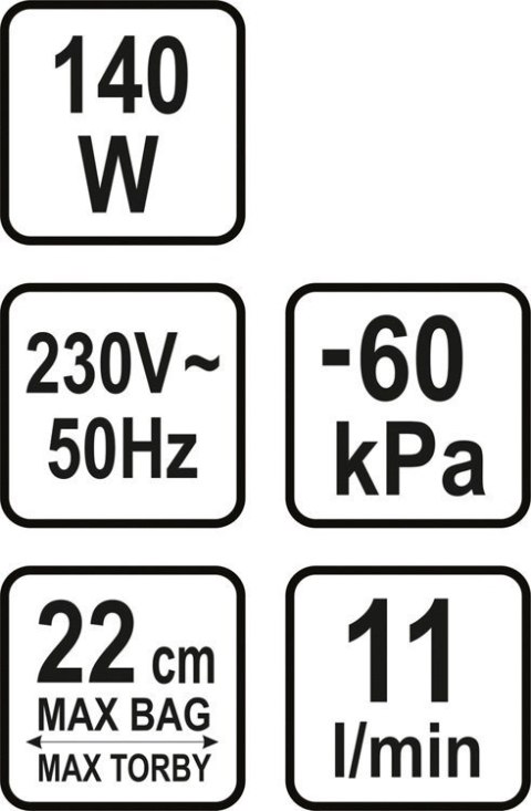 Pakowarka Zgrzewarka Próżniowa Do Domu Domowa + 50 Worków LUND 67880