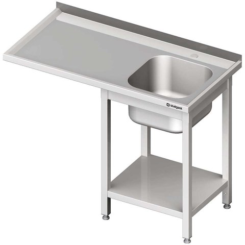 Zlew nierdzewny (P) miejsce pod blatem 150x70x90 | Stalgast Zlew nierdzewny (P) miejsce pod blatem 150x70x90 | Stalgast