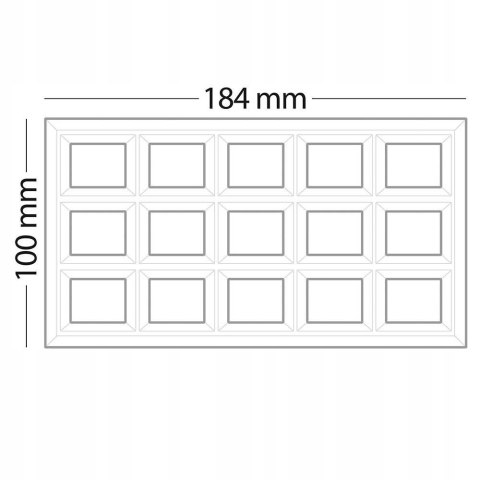 Profesjonalna Gofrownica Do Punktu z Goframi Roller Grill Brussels 3x5 Stalgast 777220