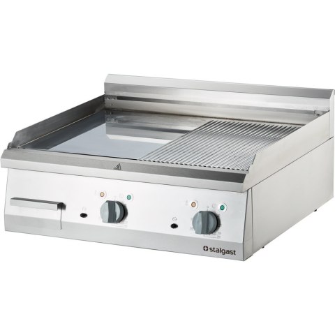 Grill elektryczny chromowany gładki-ryflowany Stalgast 9737300