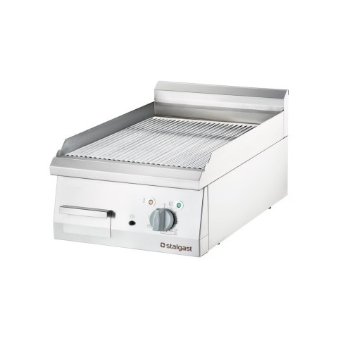 Grill elektryczny chromowany ryflowany | Stalgast 9736200