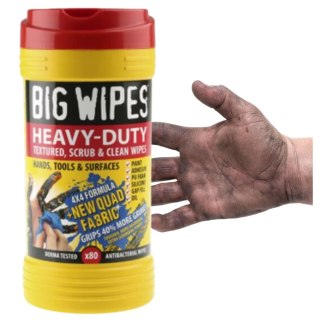 Ściereczki Czyszczące Gastronomiczne Big Wipes 200x300 Tuba 80 Sztuk