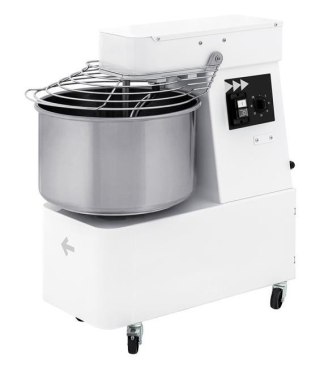 Mikser Spiralny Ze Stałą Głowicą i Dzieżą Prismafood 56 Kg/h 22L 400V 750W