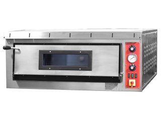 Piec do pizzy 1-poziomowy 400V 9kW komora 1080x1080 8x Ø35 cm 220kg