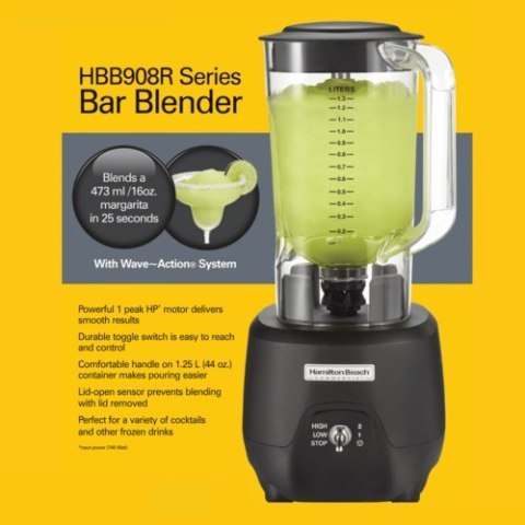 Profesjonalny Blender Barmański HBB908R-CE Hamilton Beach - Do Kawiarni