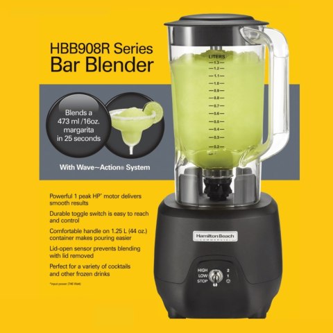 Profesjonalny Blender Barmański HBB908R-CE Hamilton Beach - Do Kawiarni