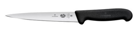 Victorinox Fibrox Nóż do filetowania, 16 cm, czarny Victorinox