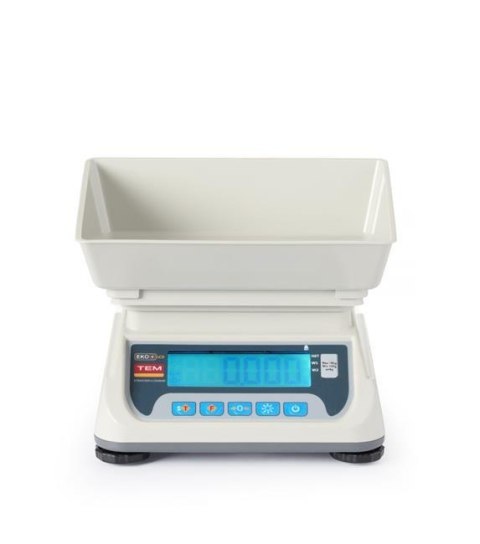 Waga Kuchenna Lcd Z Legalizacją Seria Eco+ 6 Kg Hendi Teko+Lcd06t-P1