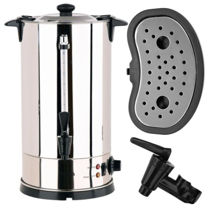 Warnik do Wody Elektryczny Podgrzewacz 10l z Tacką i Zapasowym Kranem | YATO YG-04310KK