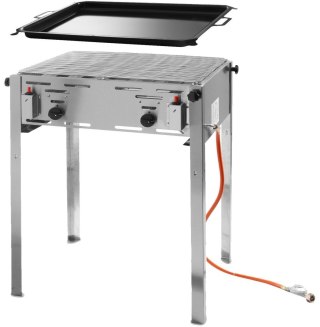 Profesjonalny Grill Gazowy Gastronomiczny Hendi 154717 Master Maxi 11,6 kW