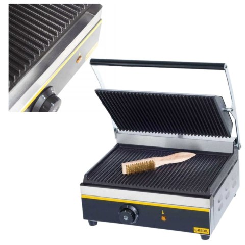 Grill kontaktowy Gredil PANINI 2.2 kW | Stalgast 742030