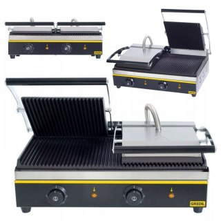 Grill kontaktowy podwójny 3.6 kW | Gredil 742020