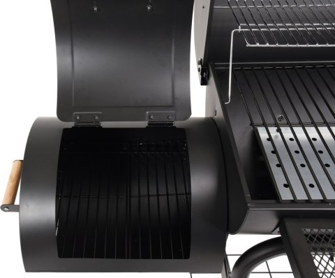 Grill ogrodowy z wędzarnią XXL ruszt 64x37 | Lund