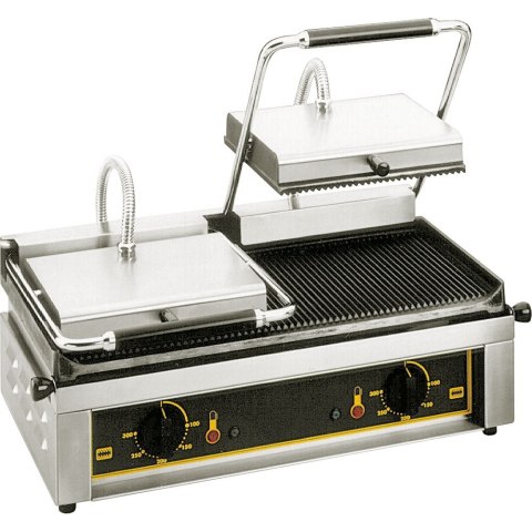 Grill elektryczny Roller Grill podwójny Majestic 2x2000W 230V Stalgast 777218