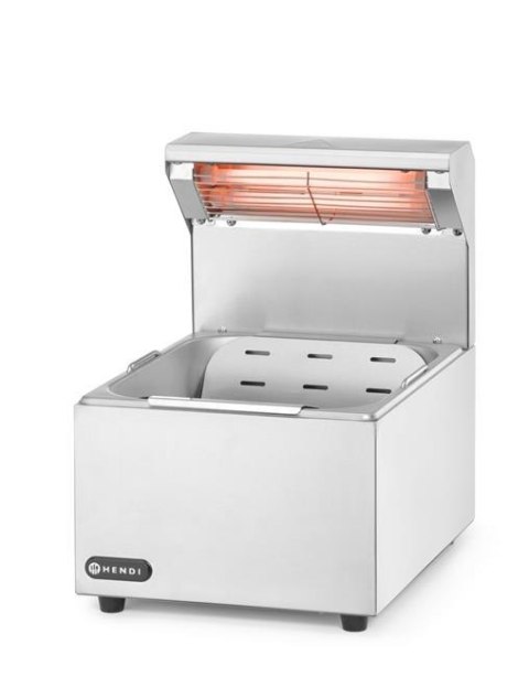 Elektryczny Podgrzewacz do Frytek GN 1/2 357x267x37 Hendi 209066
