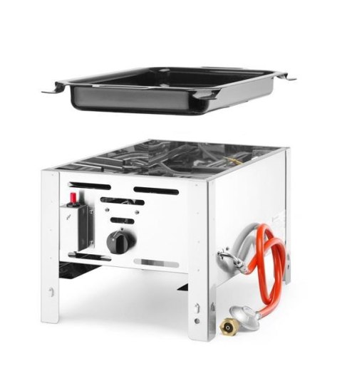 Patelnia Gazowa Bake-Master Mini 0,215 m³/h 5800W 340x540x300 Hendi 154601 Patelnia Gazowa Bake-Master Mini 0,215 m³/h 5800W 340x540x300 Hendi 154601