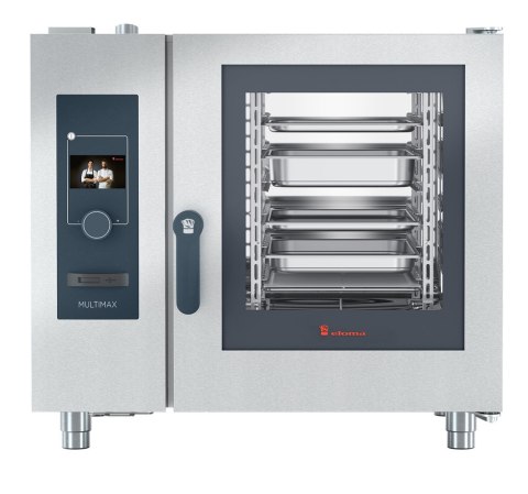 Piec konwekcyjno-parowy gazowy Multimax, 6xGN1/1, drzwi prawe, Eloma Eloma Piec konwekcyjno-parowy gazowy Multimax, 6xGN1/1, drzwi prawe, Eloma Eloma