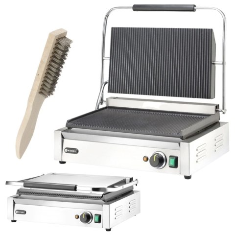 Szeroki Grill Kontaktowy Elektryczny Panini Xl 2700W 545 Mm Hendi 263624 Szeroki Grill Kontaktowy Elektryczny Panini Xl 2700W 545 Mm Hendi 263624