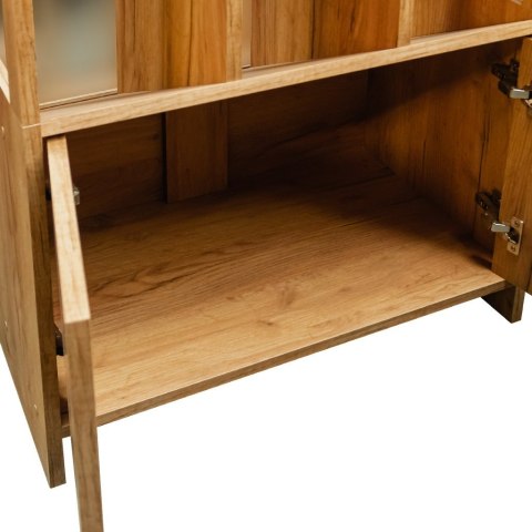 Witryna Sklepowa na Ciastka i Cukierki Dąb Kraft 670x440x1370mm Witryna Sklepowa na Ciastka i Cukierki Dąb Kraft 670x440x1370mm